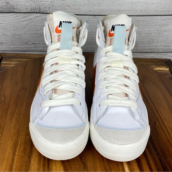 Nike Blazer Mid 77 Jumbo Dark Russet Orange Sneaker DD3111-101 Men’s Shoe Size 9 - Picture 8 of 13